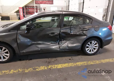 2012 Honda Civic Ex from USA, damaged, VIN 2HGFB2F87CH307728